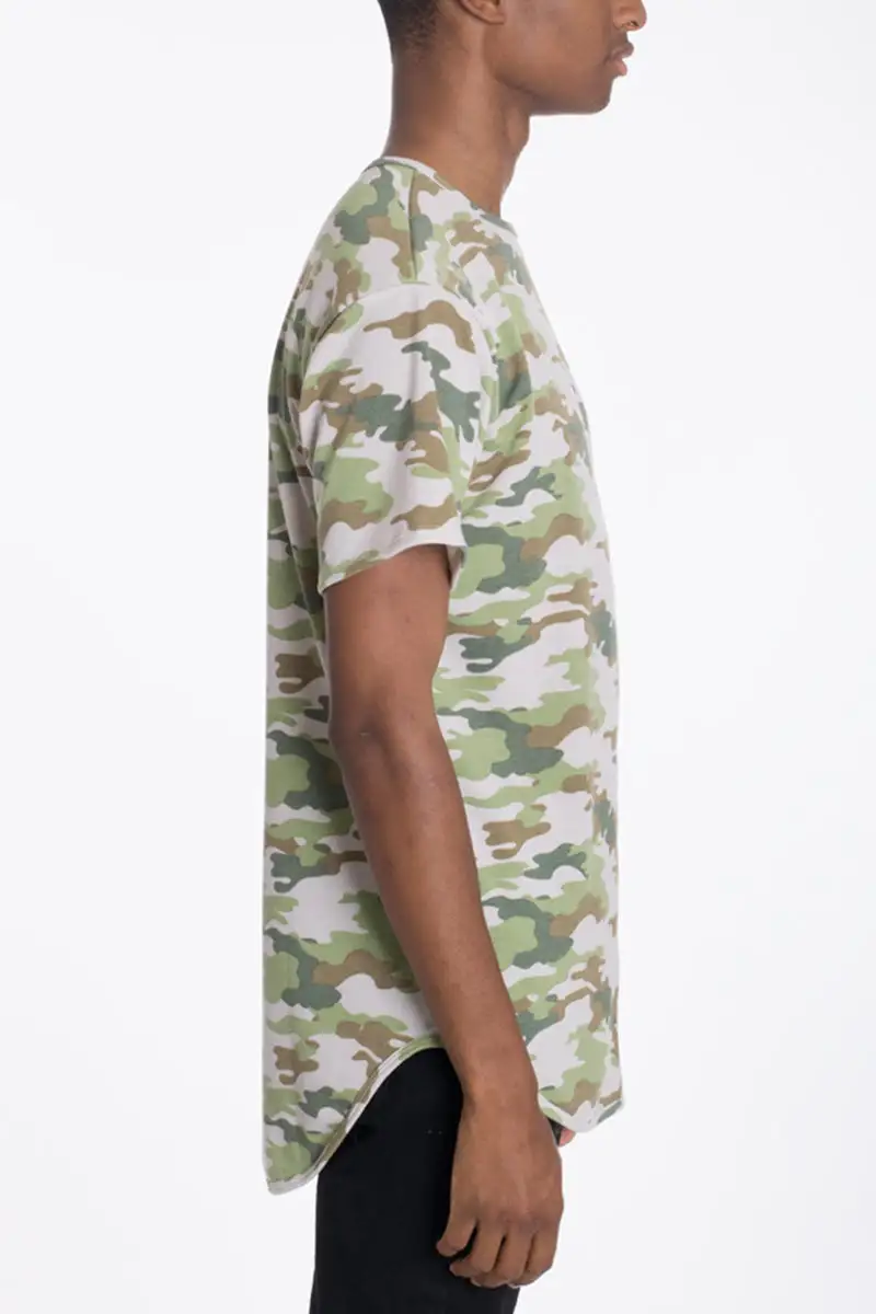 Camo Scallop T-Shirt
