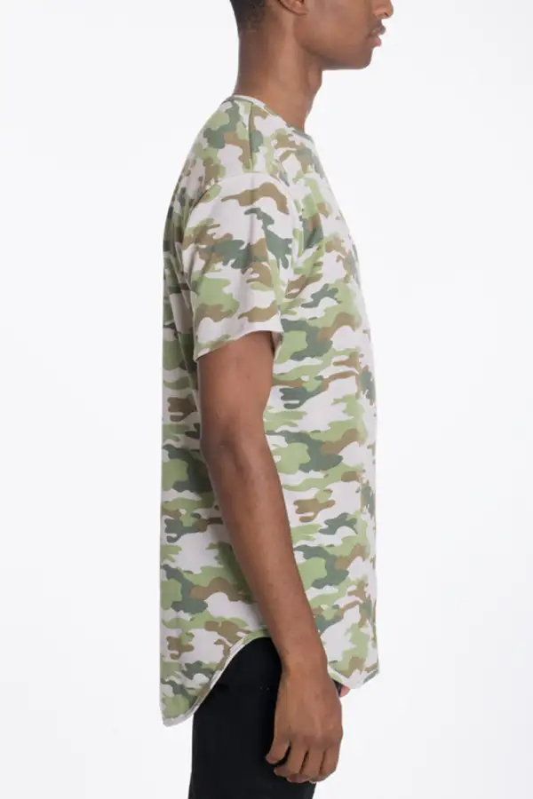 Camo Scallop T-Shirt