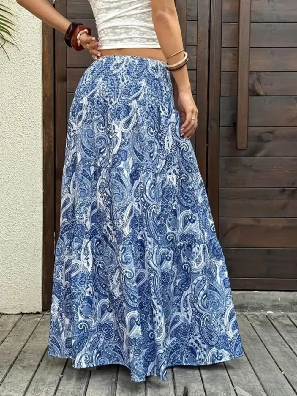 Sequin Maxi Skirt