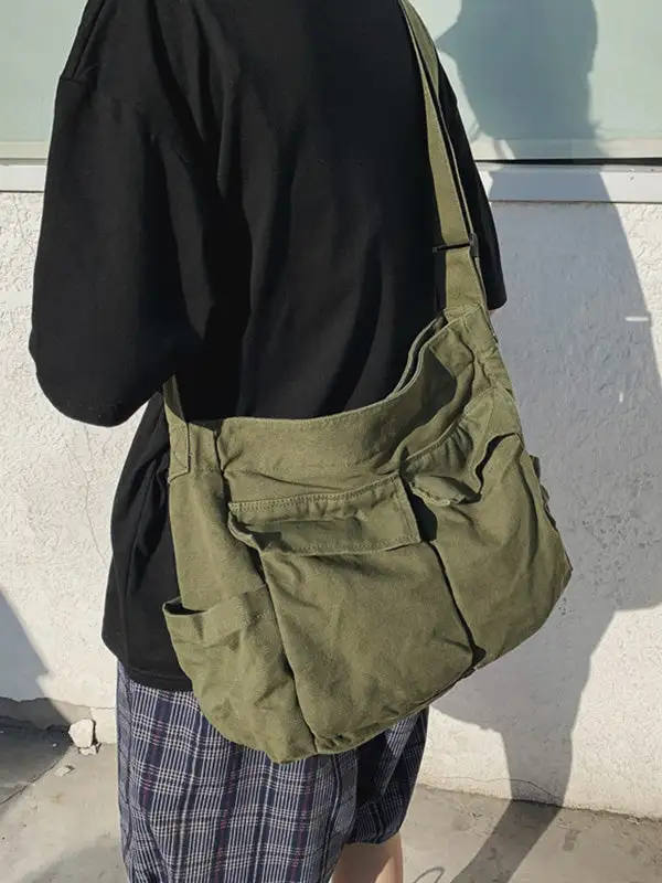 Canvas Crossbody Bag