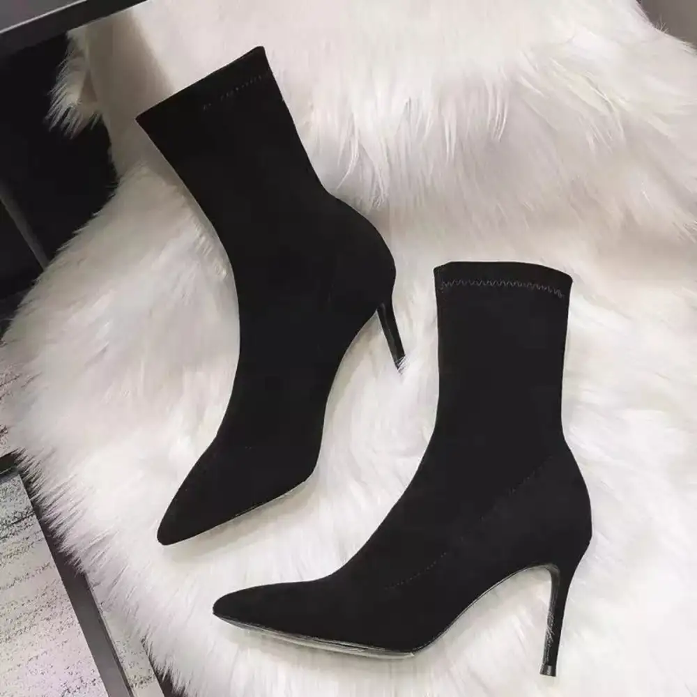 Classic Point Toe Stiletto Boots
