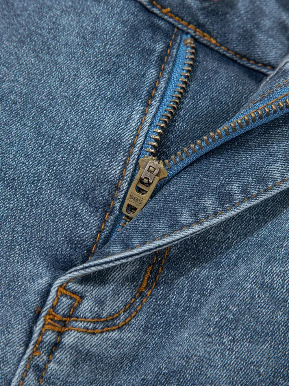 High Waisted Flared Seam Detail Denim Jeans