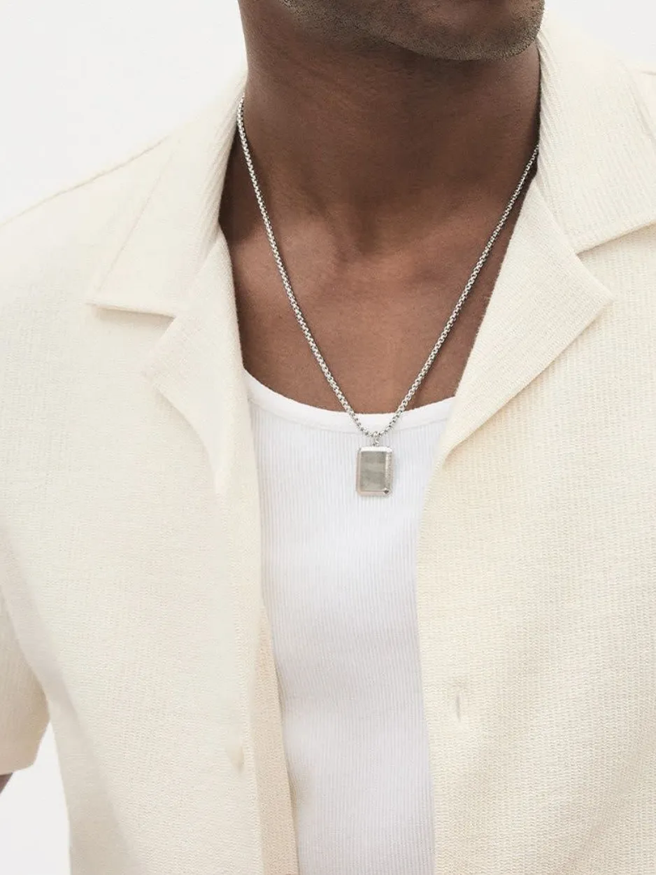 Off White Slim-Fit Short-Sleeve Knit Shirt