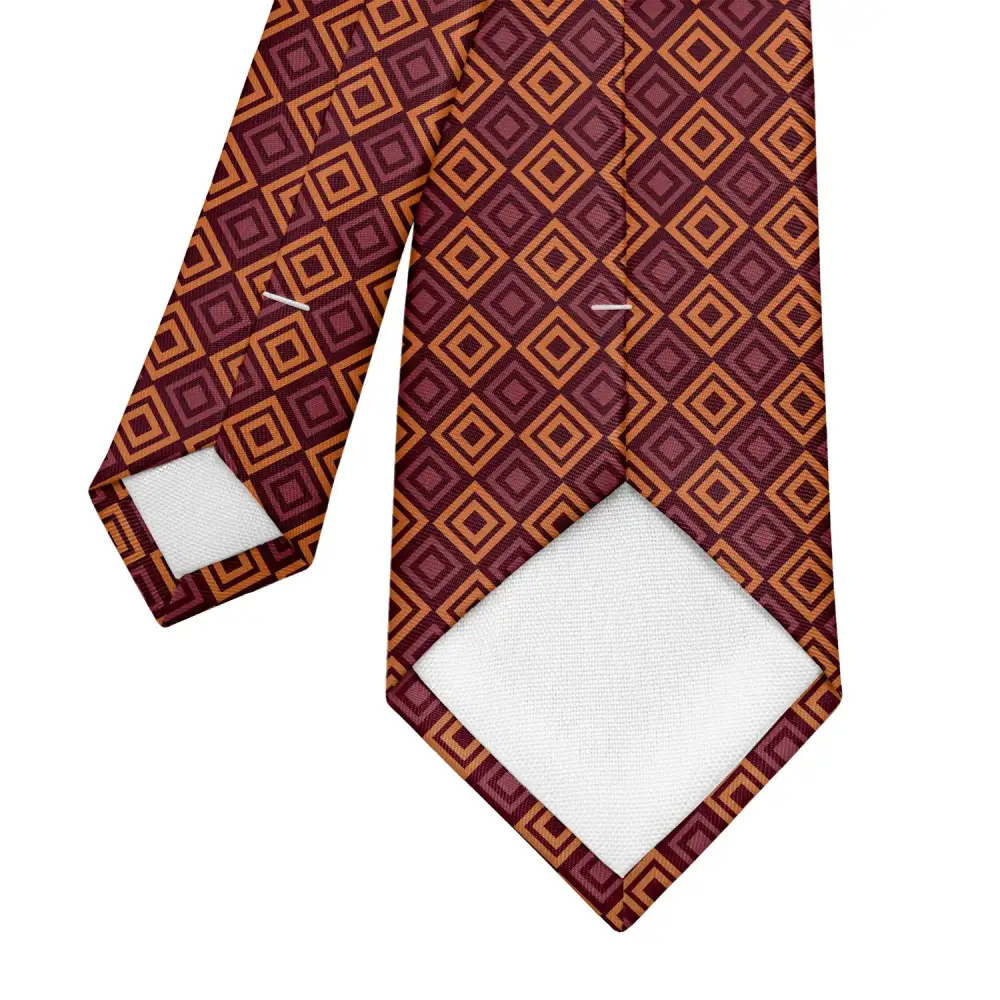 Modern Geometric Expression Necktie