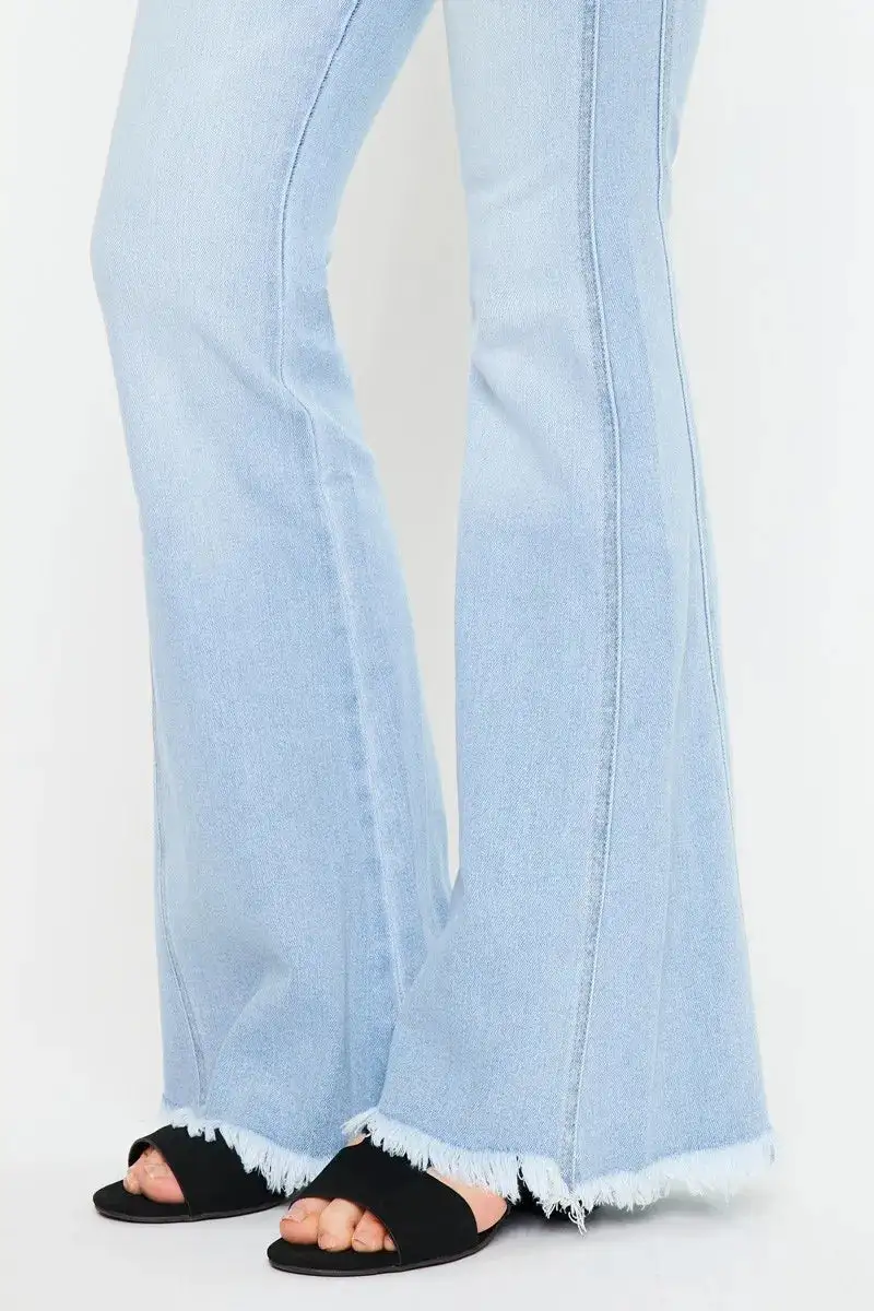 High Rise Elevated Flare Jeans