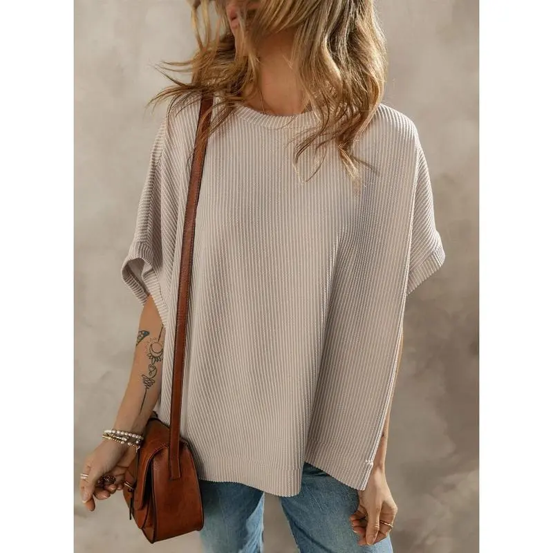 Women's Summer Casual Short Sleeve 6-pack