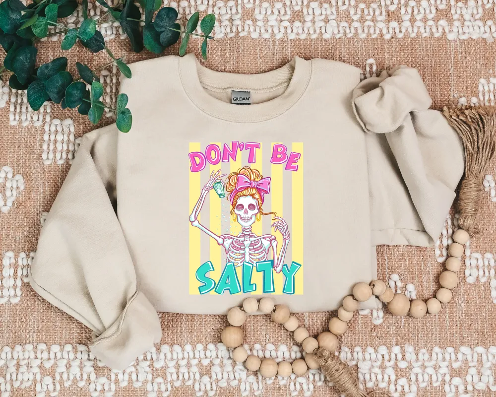 Coastal Attitude Graphic Crewneck Sweatshirt