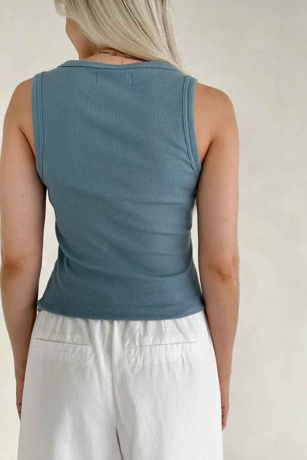 Soft Ribbed Tank Top