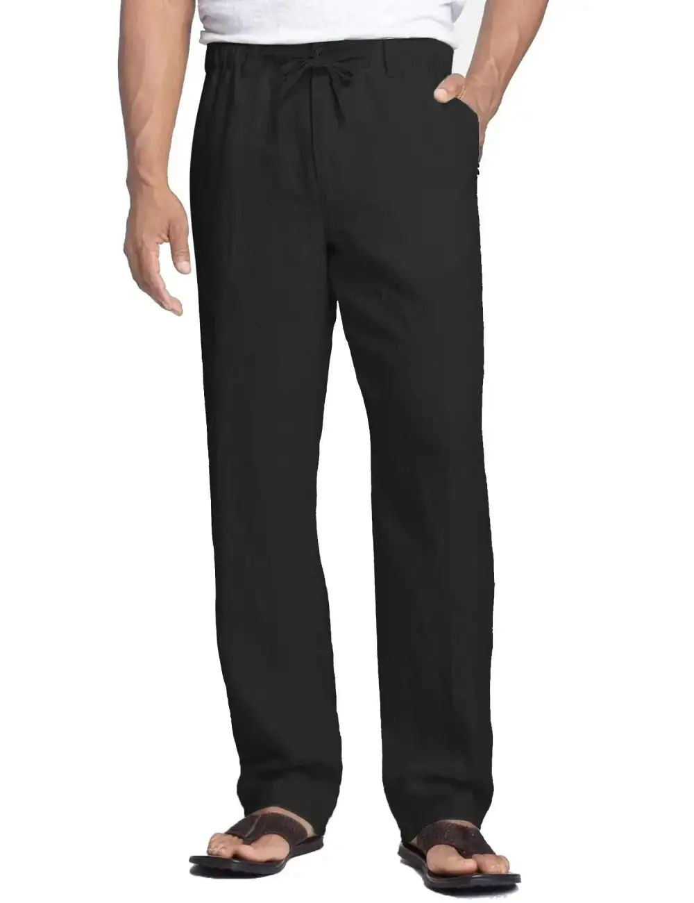 Refined Casual Fit Trousers