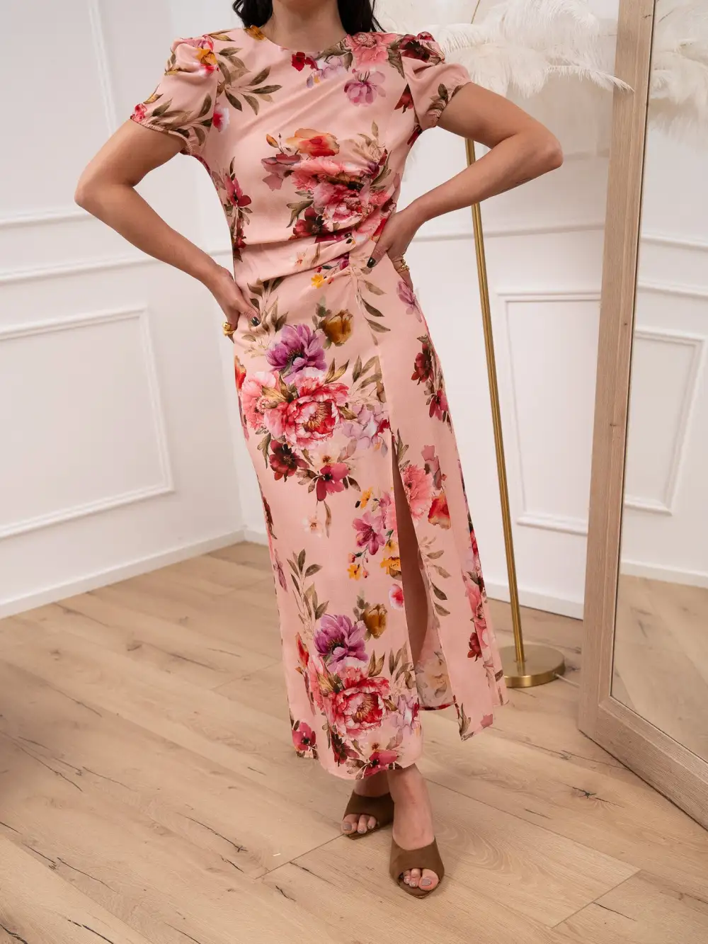Solace Maxi Ruched Dress