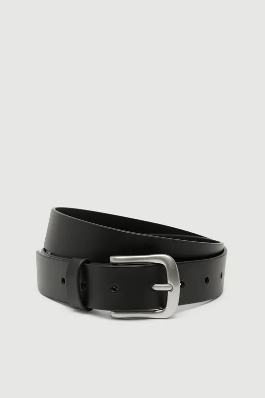 Black Leather Belt