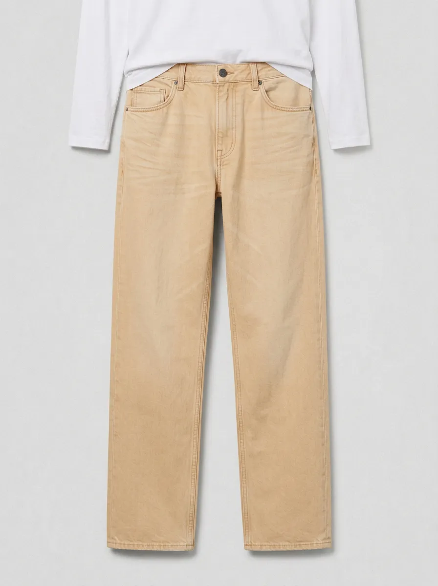 Straight Leg Jeans