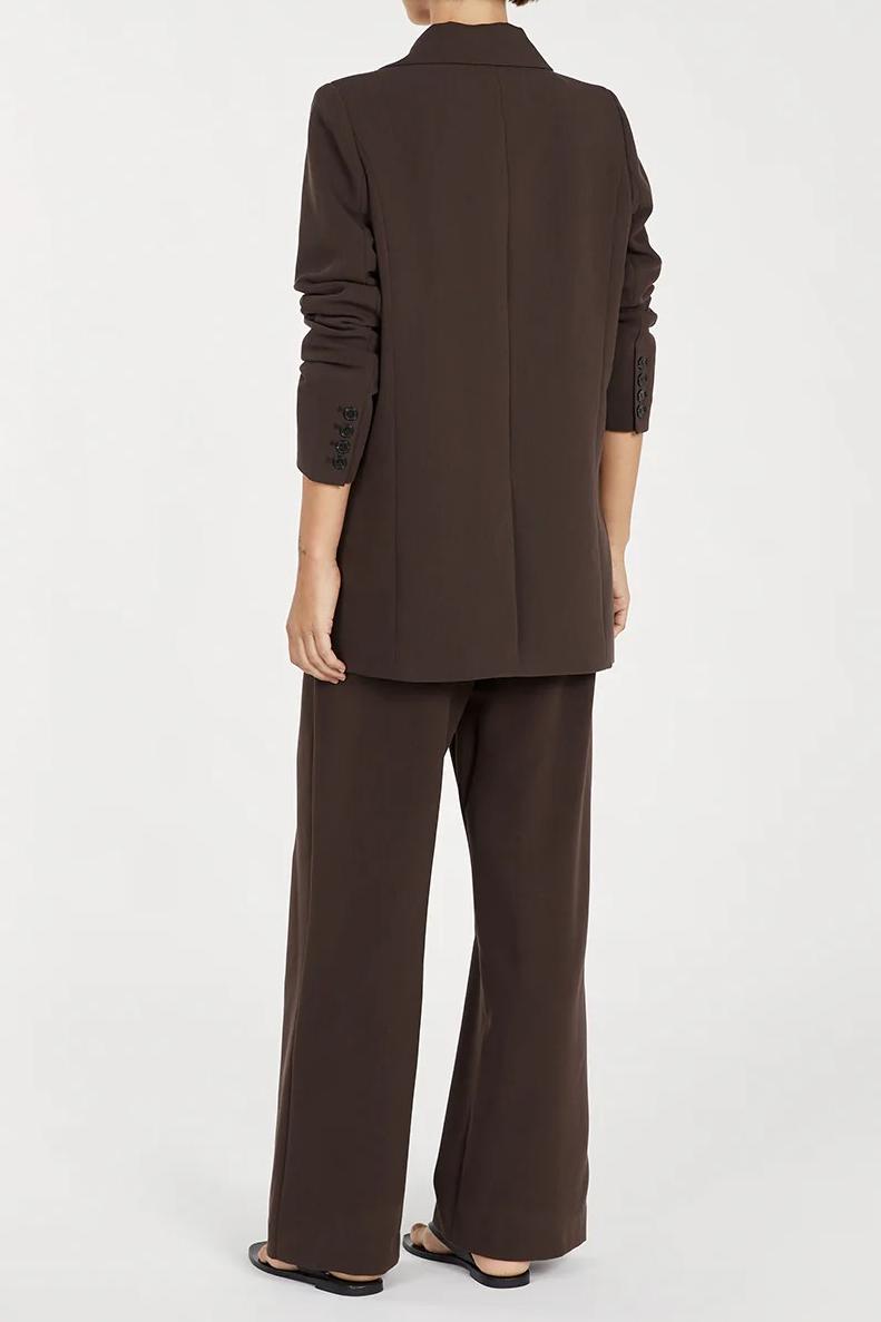 DARK CHOCOLATE BLAZER