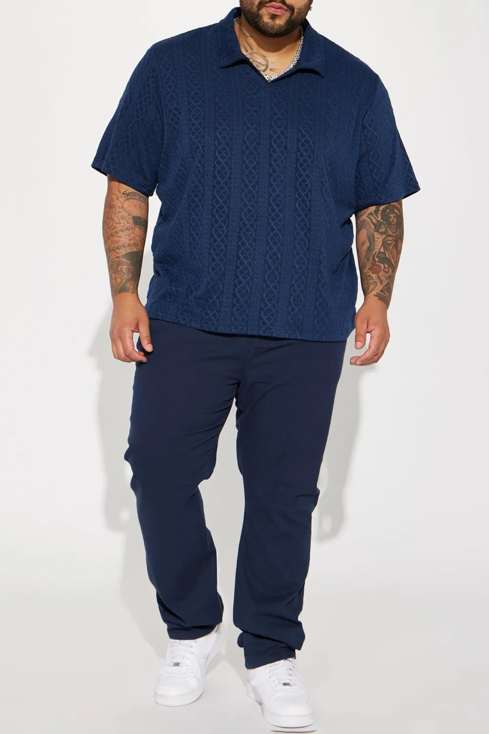 Solid Color Short Sleeve Polo