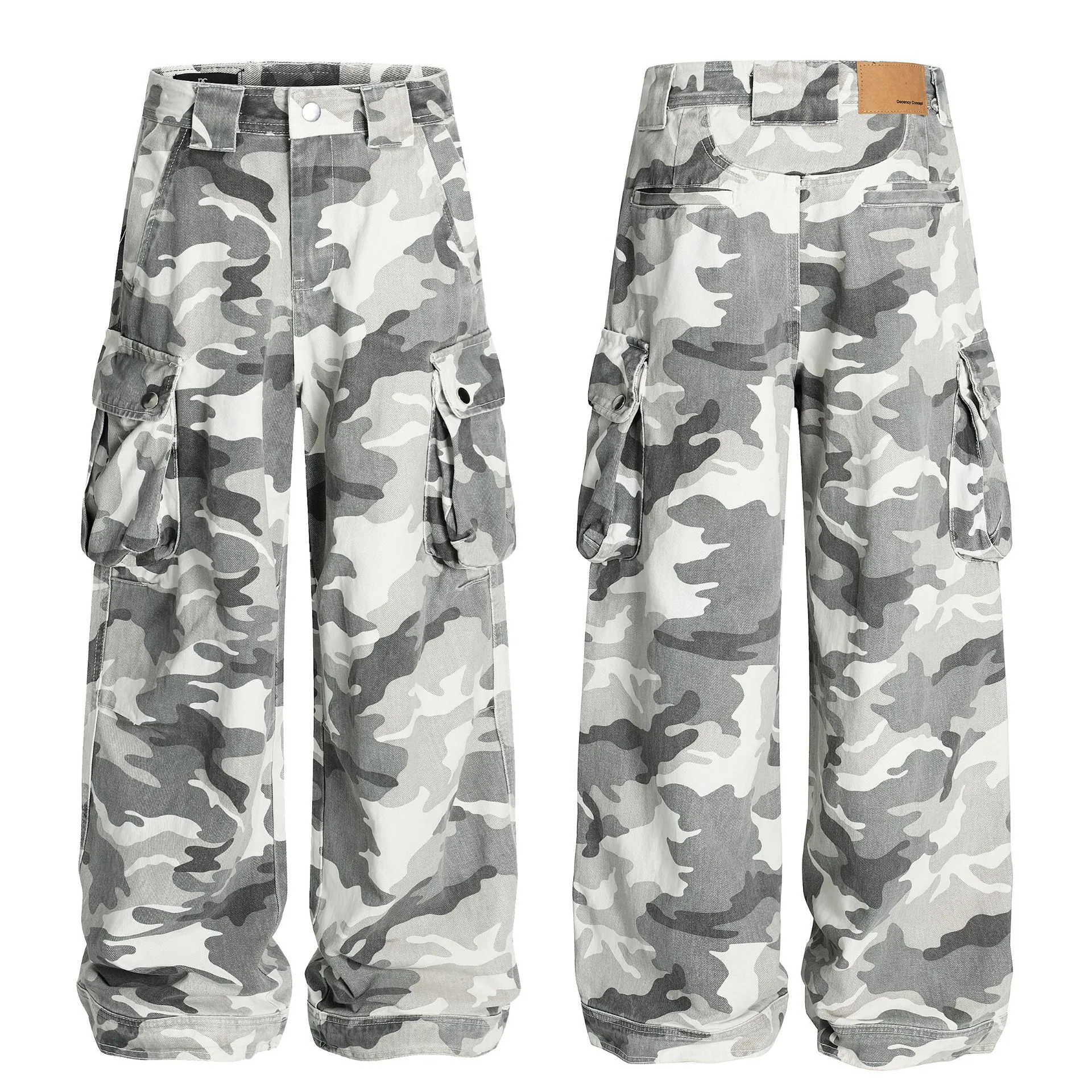 Vintage Snow Camo Cargo Pants