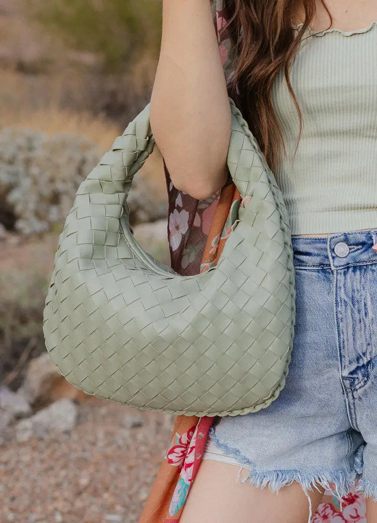 Woven Shoulder Bag