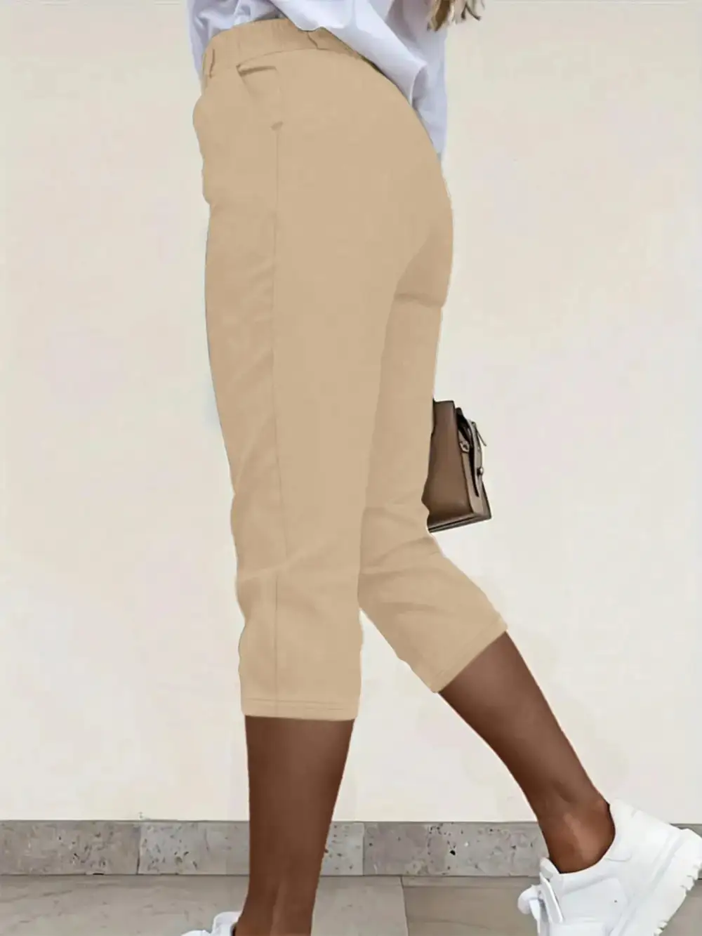 Pleated Detail Pocket Pants