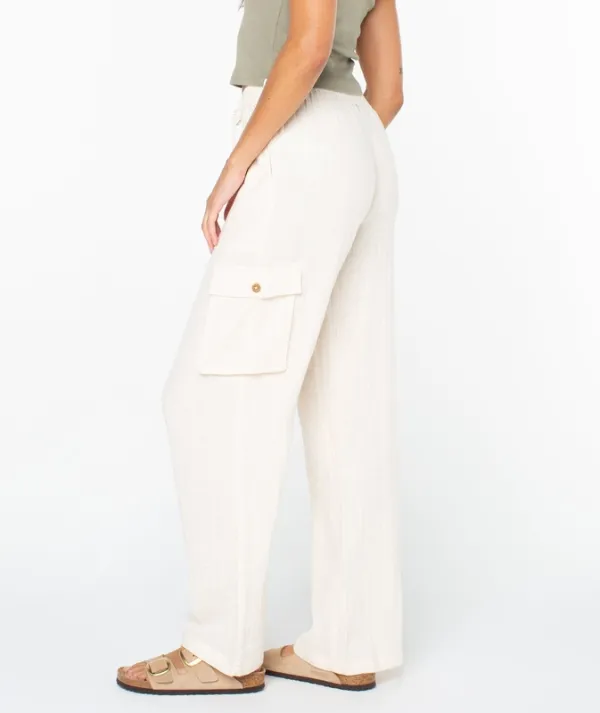 Clean Relaxed Pull On Pants