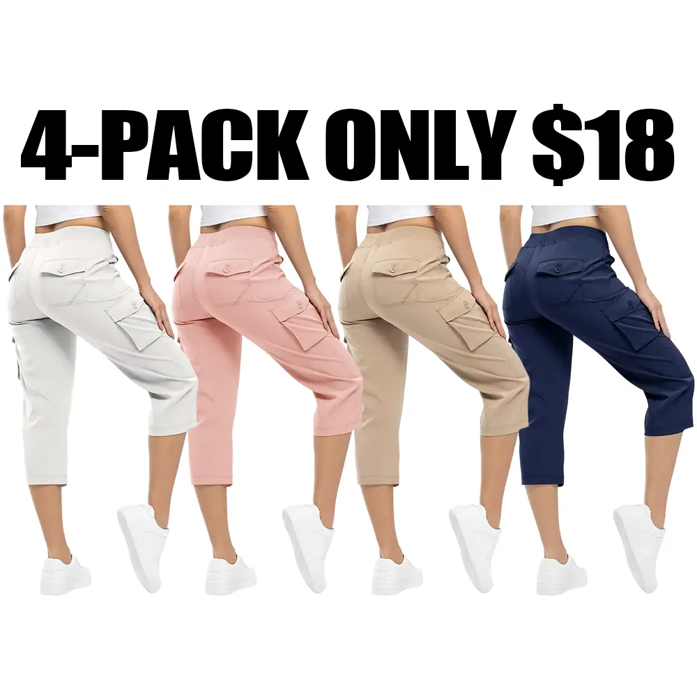 Women's lightweight work capri pants