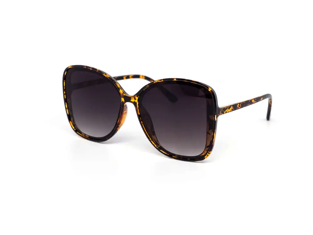 12-Pack Oversized Gradient Assorted Slim Sunglasses
