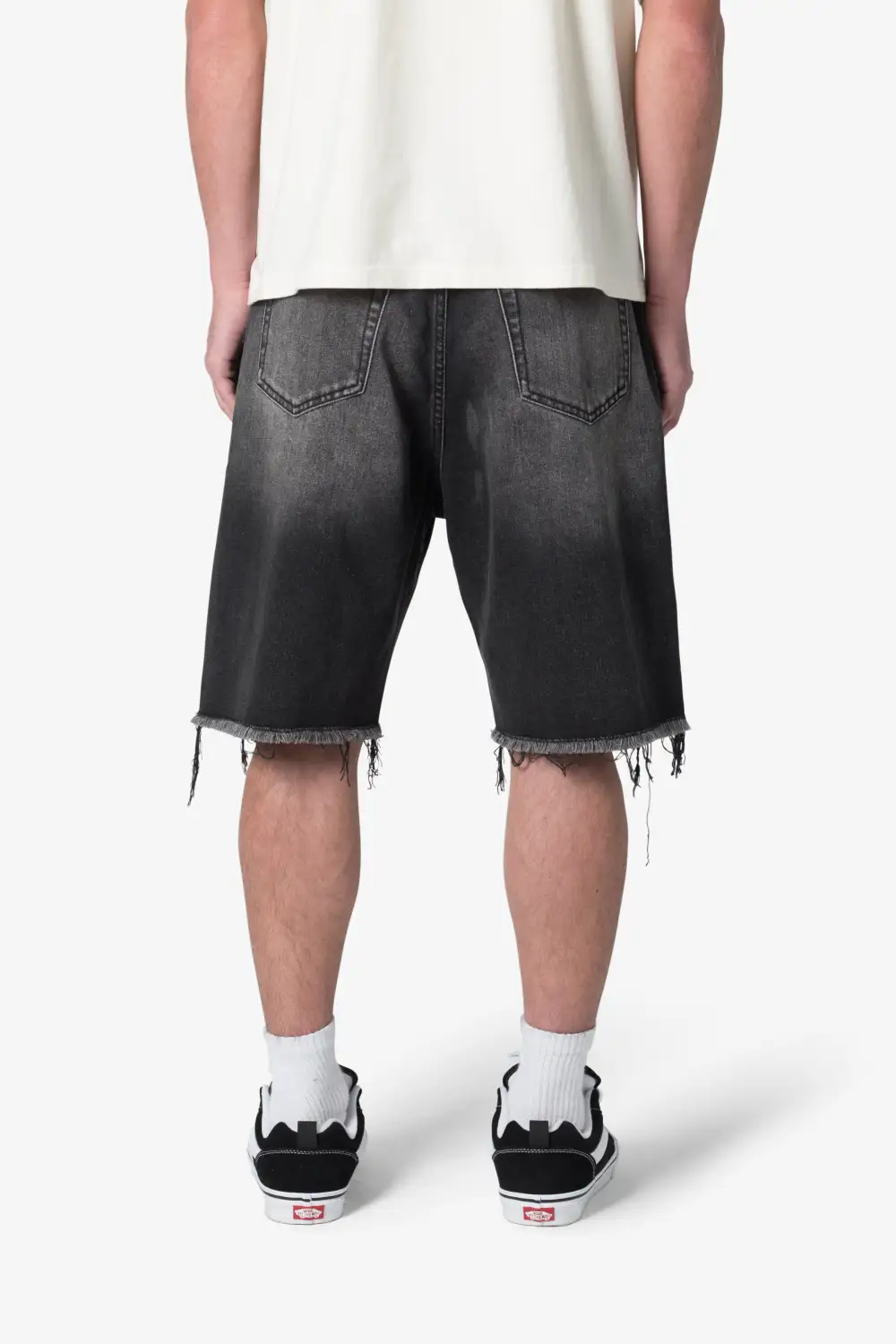 Baggy Ripped Denim Shorts