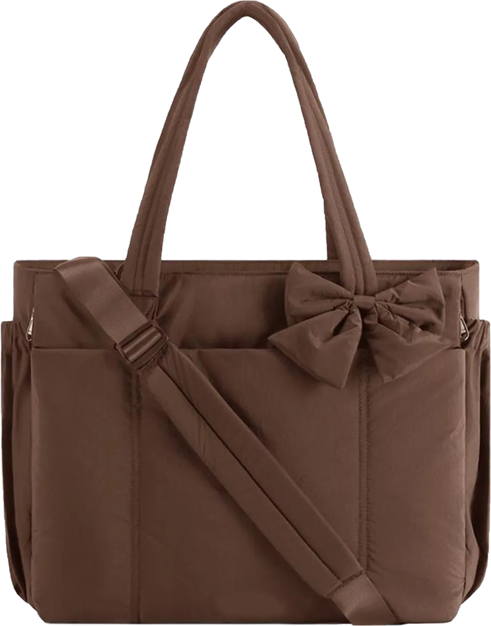 💕 Crush Bow Tote Bag for Women – Chic, Roomy & Ready for Anything