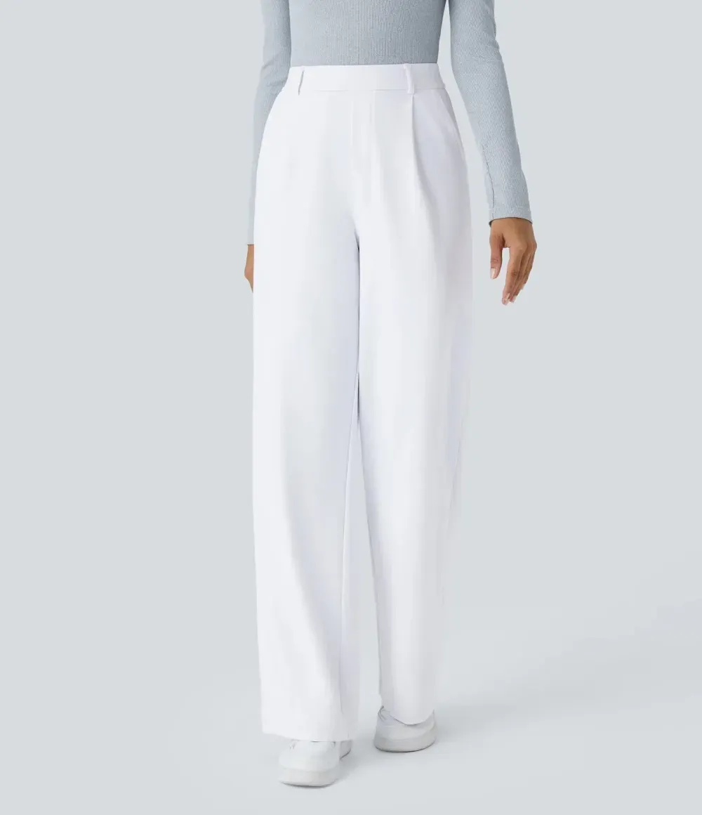 Women's High Waisted Wide Leg Pants