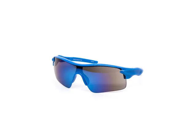 12-Pack Kids Shield Wraparound Burnt Mirror Performance Sunglasses
