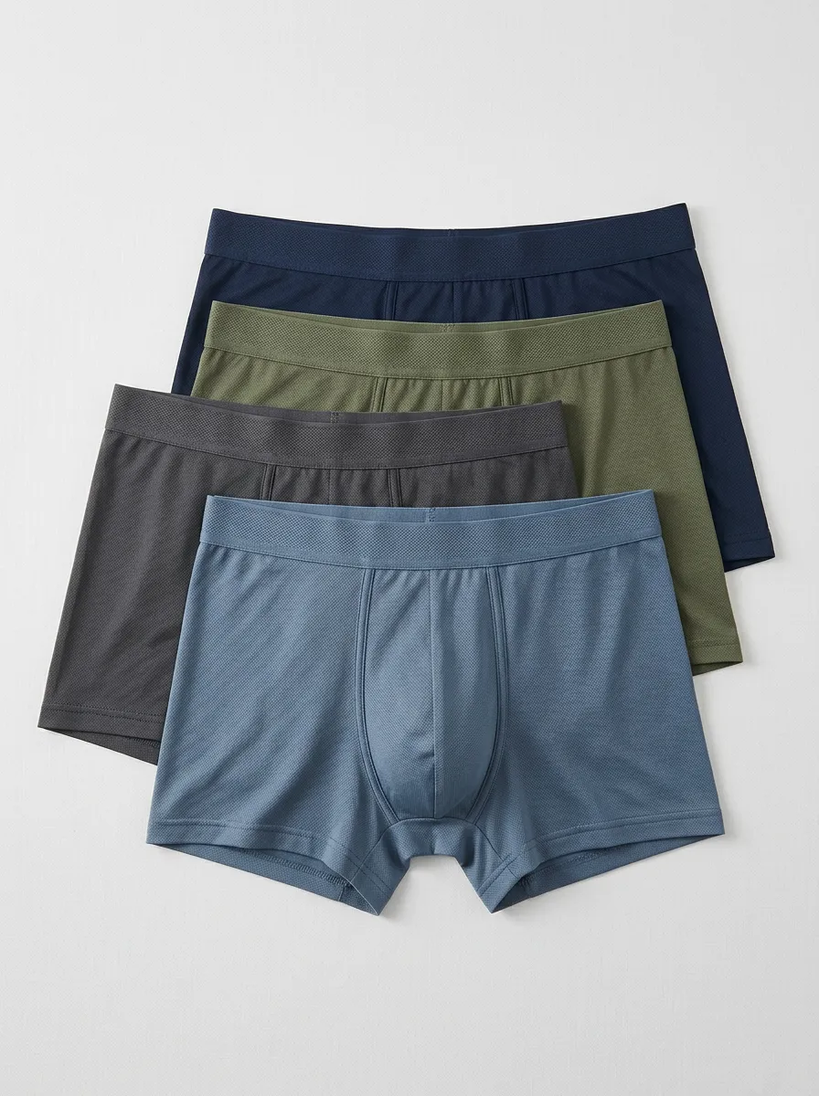 Daily Daily Wear Men' Four Pack Boxer Briefs
