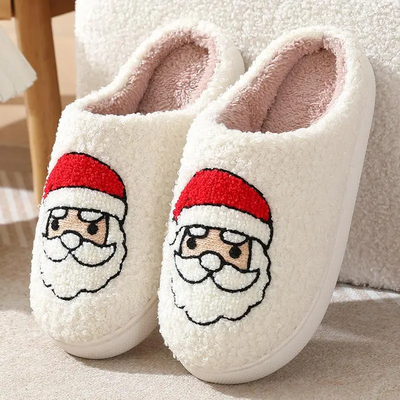 🏷️ 🎅 Holiday Special – 40% OFF! 🎁 Women & Men Christmas Slippers – Memory Foam Warm House Shoes  Cozy • Fuzzy • Festive • Indoor & Outdoor Comfort