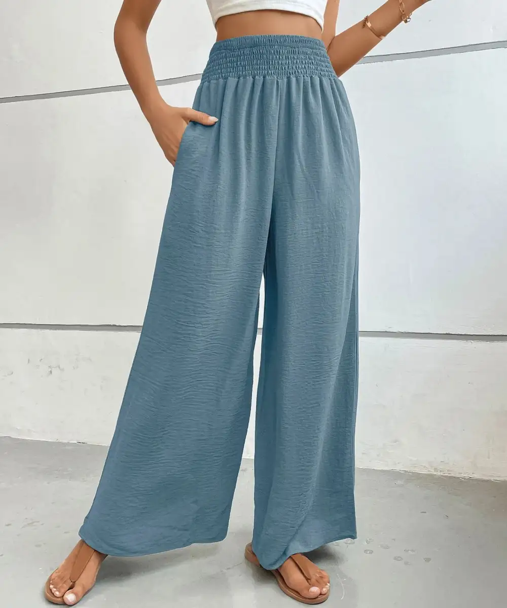 High Waisted Wide Leg Pants