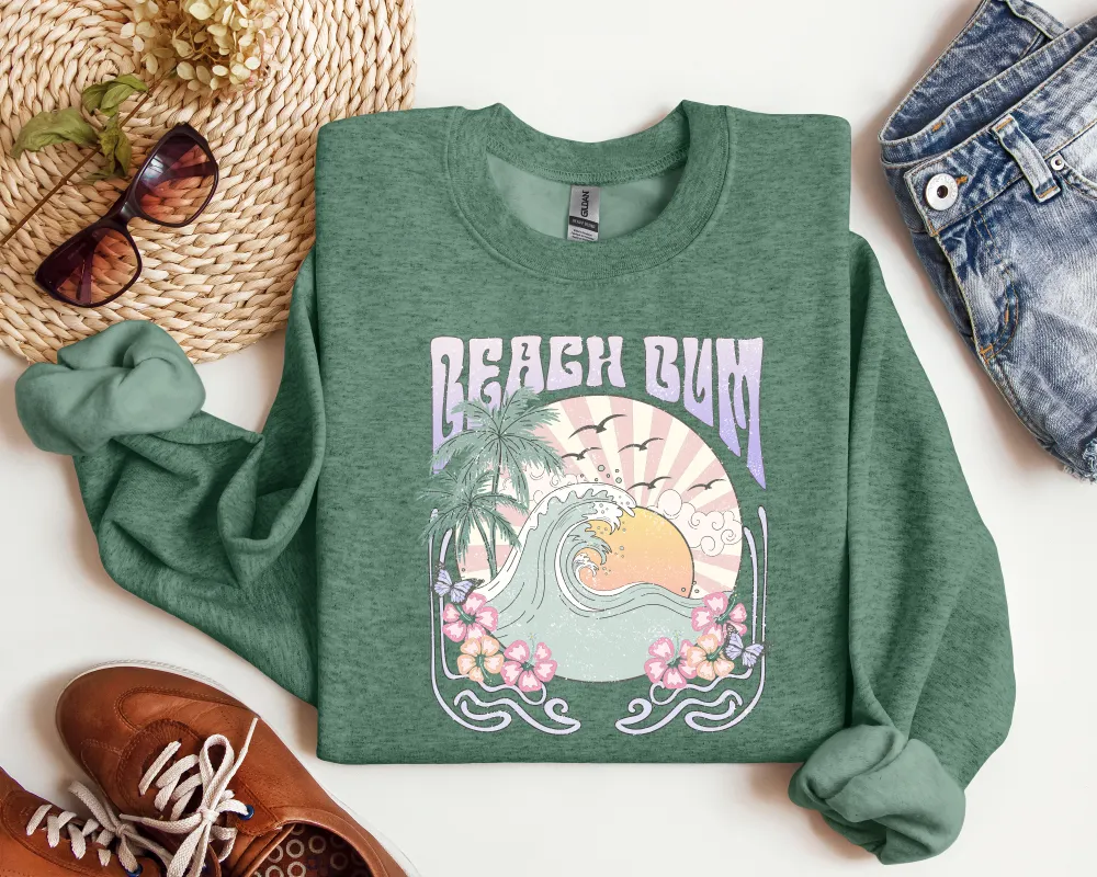 Coastal Graphic Crewneck Sweatshirt
