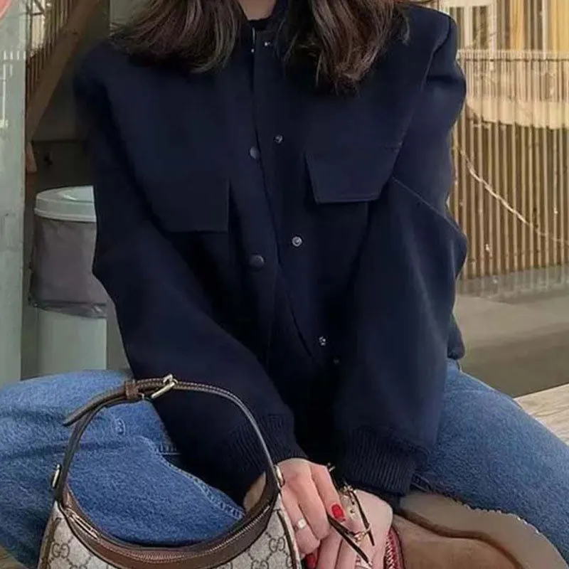 Longline Casual Outerwear Jacket