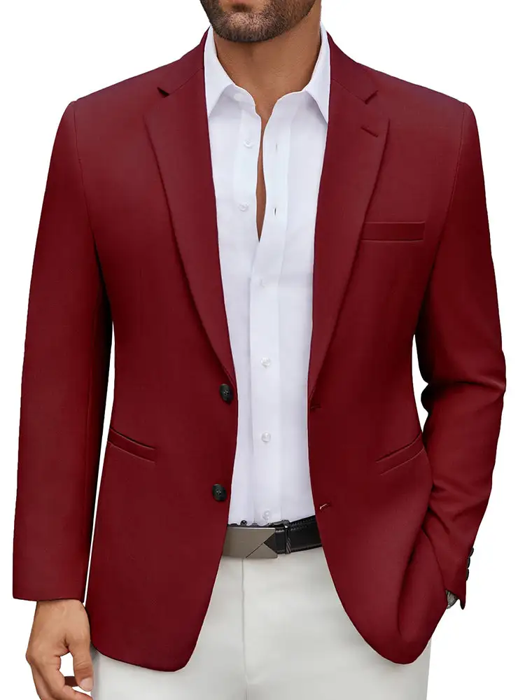 Classic Business Casual Blazer Suit Jacket