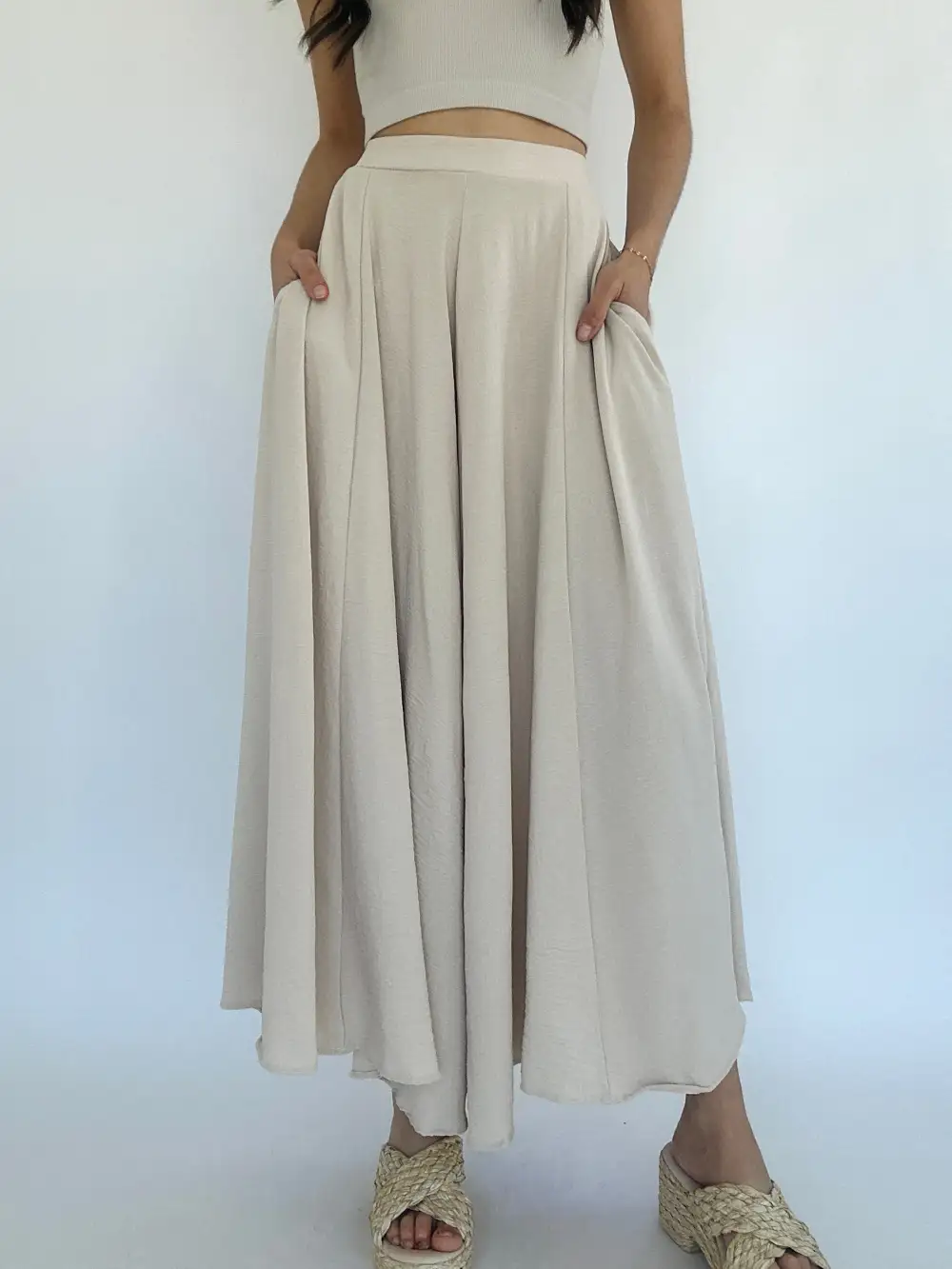 Easy Route Wide Leg Pants