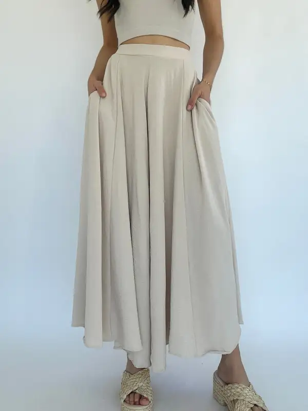Easy Route Wide Leg Pants