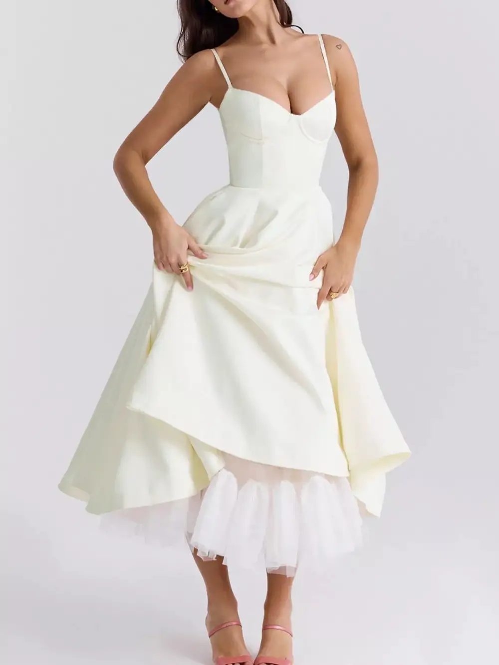 Sweetheart Midi Dress