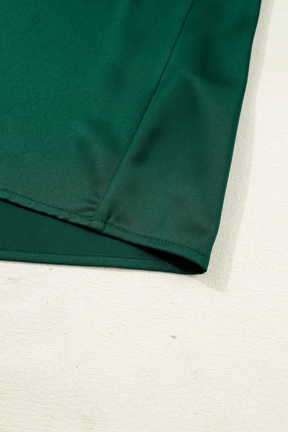 Frilled Bow Detail V-Neck Blouse