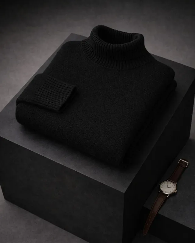 Cashmere Roll-neck Jumper