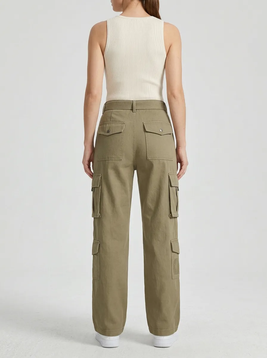 Movement Utility Style Multi Pocket Collection Women's Multi Pocket Cargo Pants