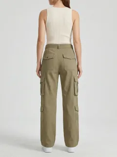 Movement Utility Style Multi Pocket Collection Women's Multi Pocket Cargo Pants