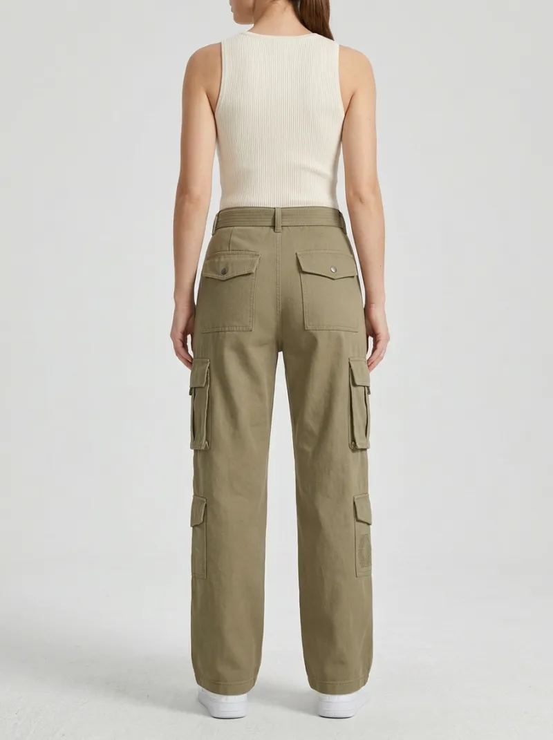 Movement Utility Style Multi Pocket Collection Women's Multi Pocket Cargo Pants