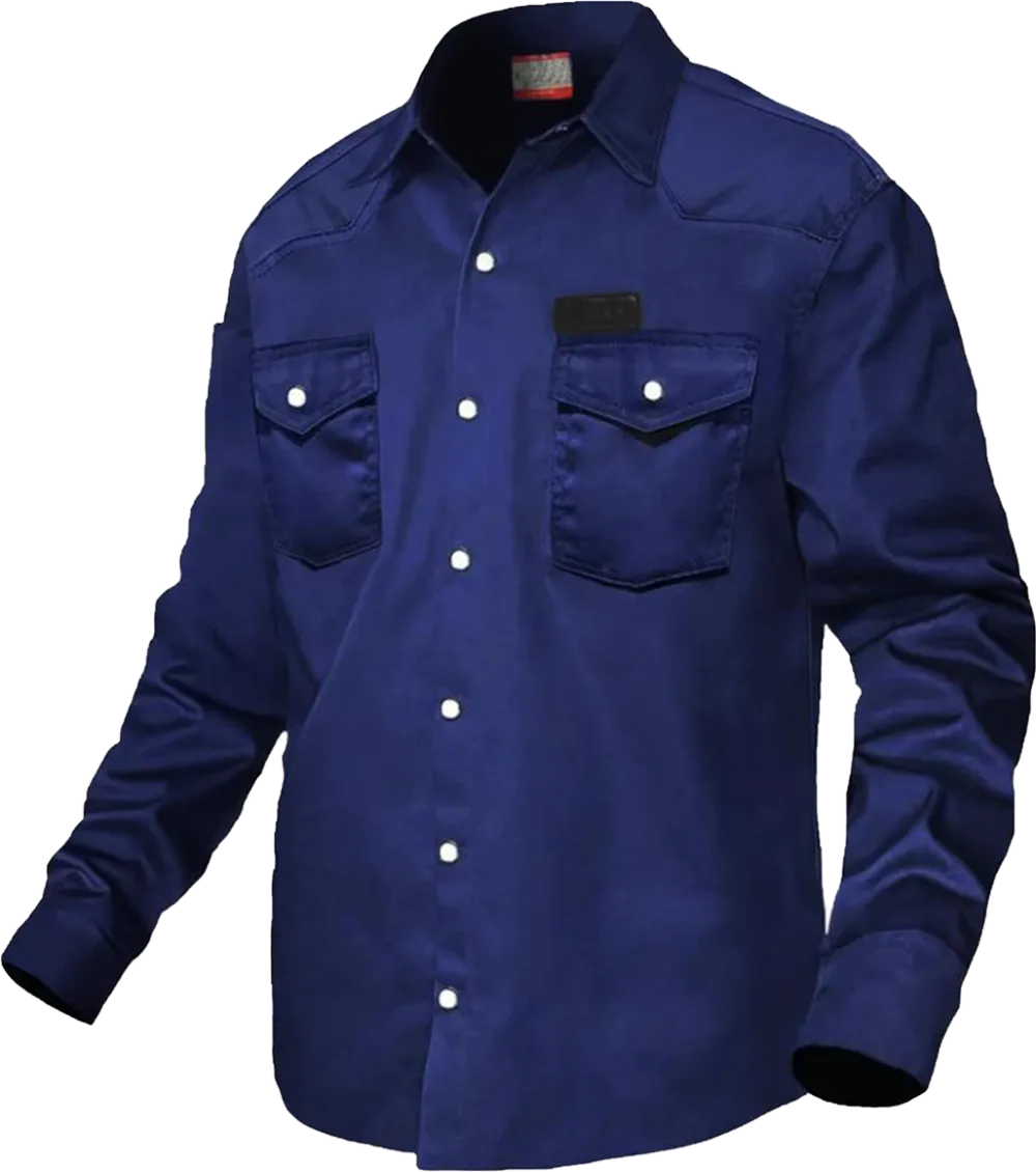 🛡️ FR Shirt – Military Green with Pearl Snap Buttons