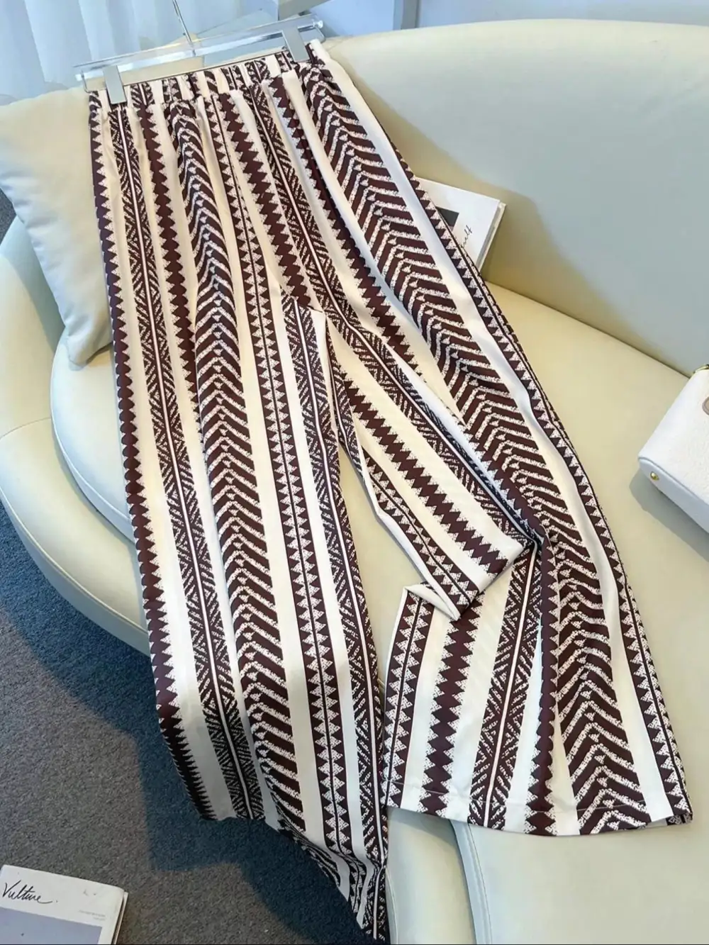 Everyday Boho Print Wide Leg Pants