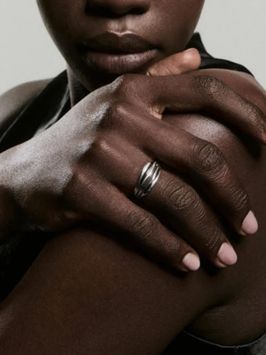Modern Twisted Ring