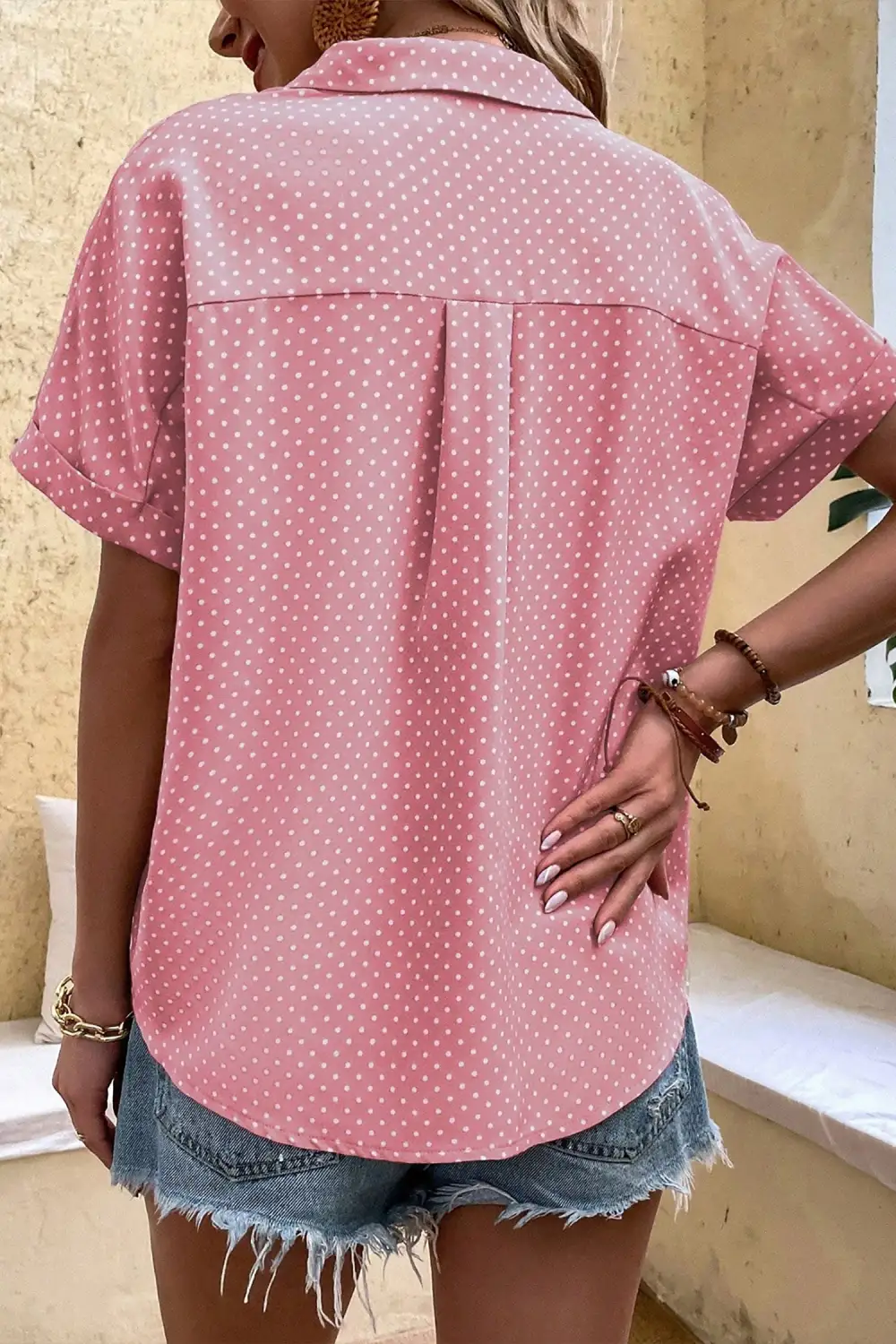 Soft Short Sleeve Printed Casual Shirt