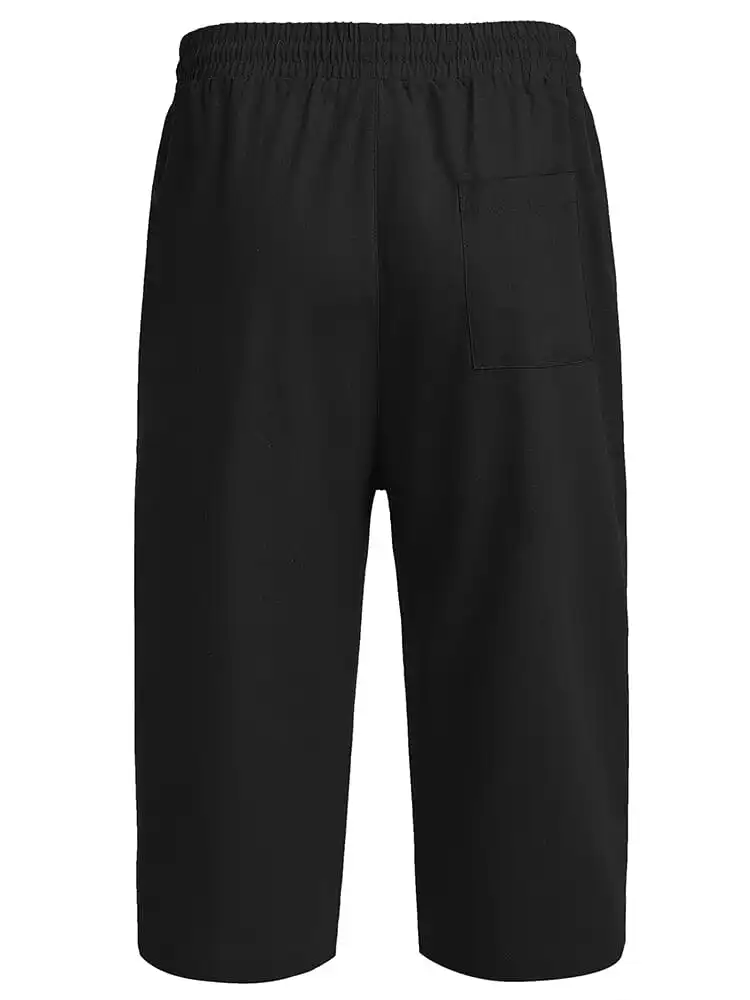 Casual Linen Beach Yoga Shorts