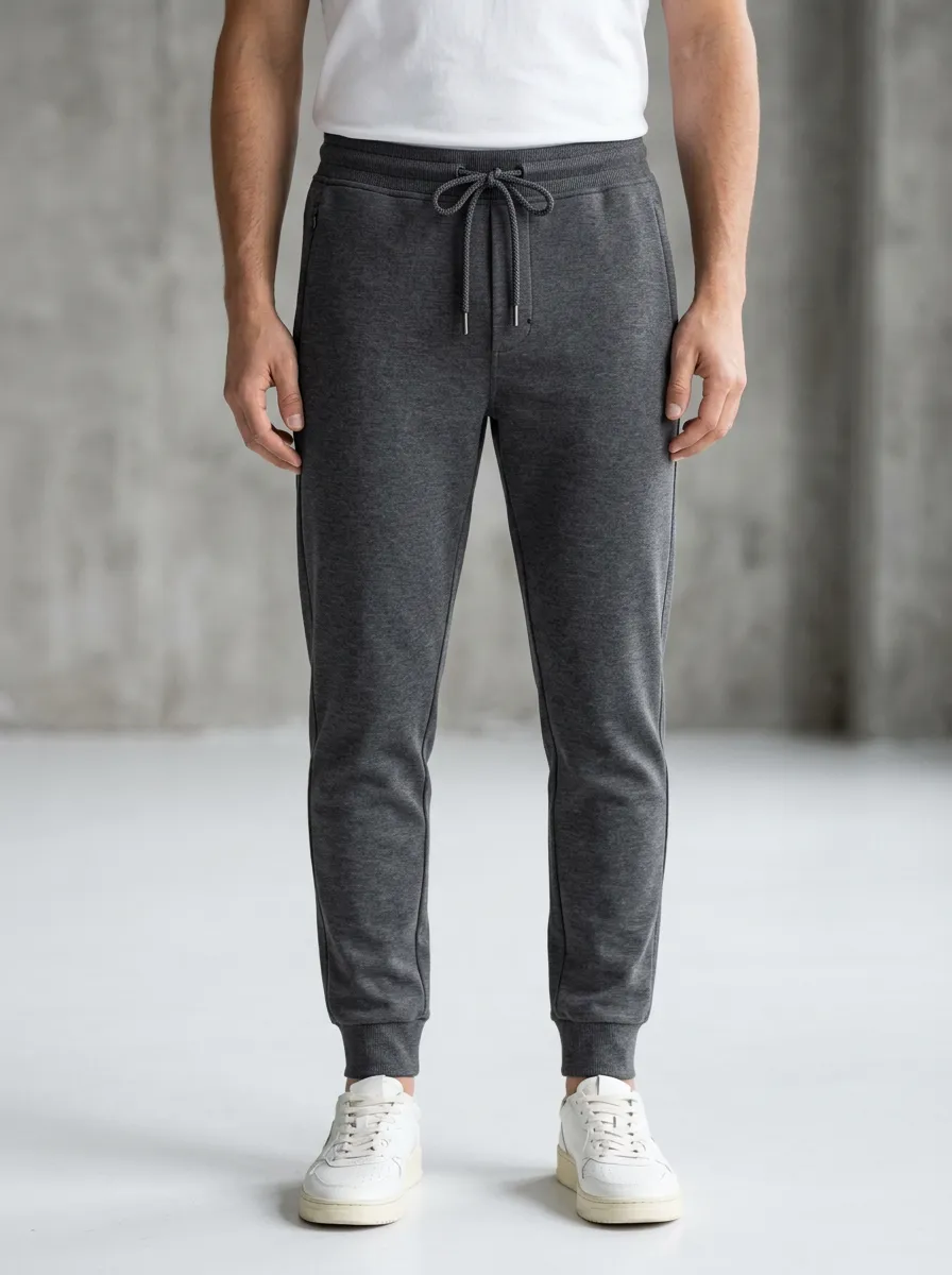 Men's Classic Drawstring Fitness Athletic Jogger Pants