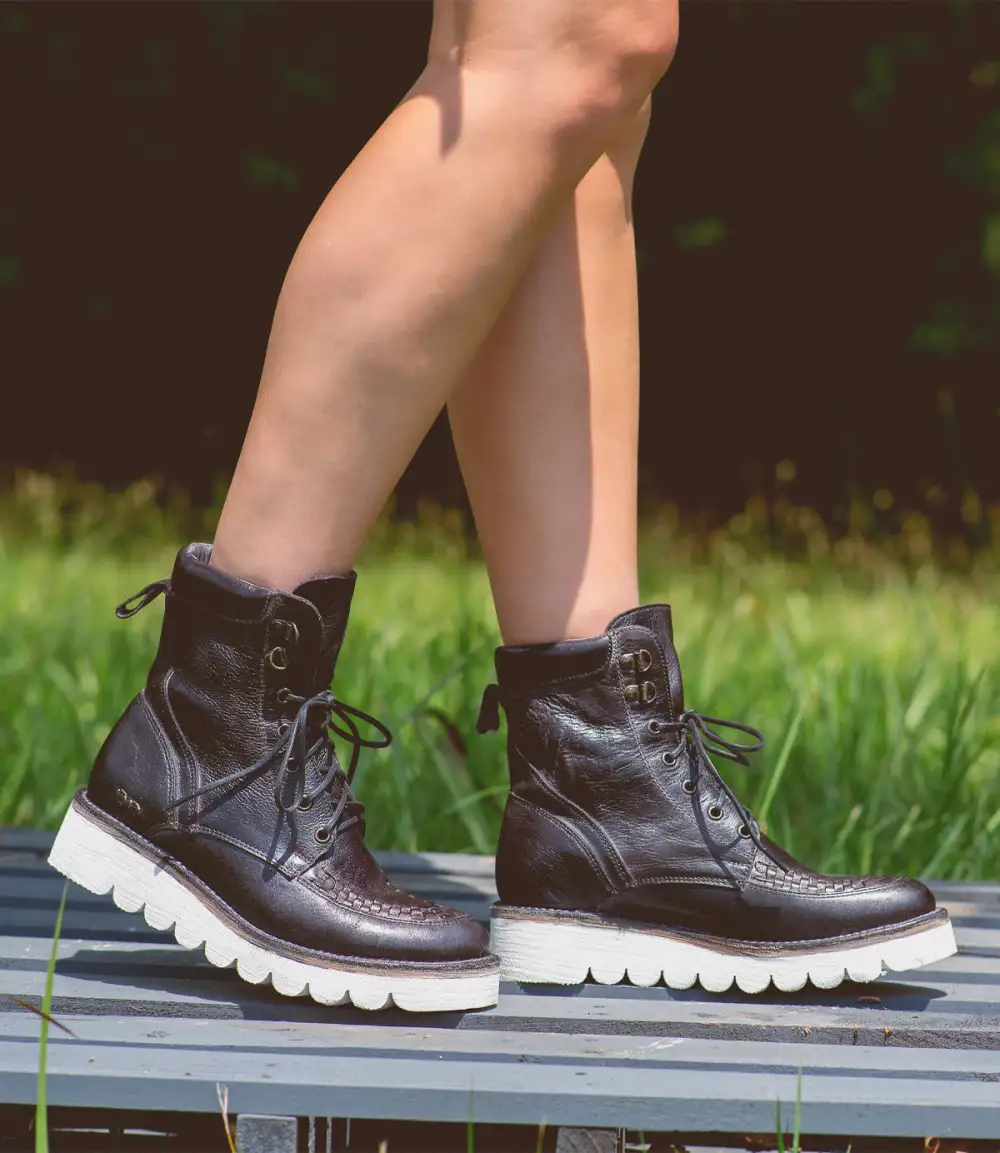 Woven Platform Everyday Boots