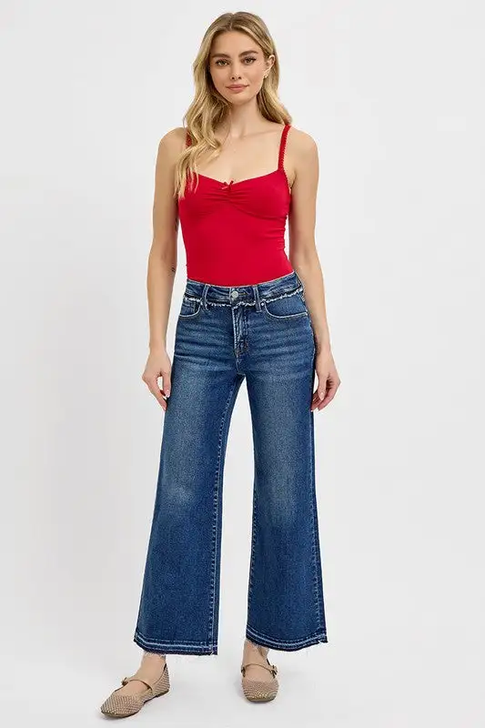 Tummy Control Bootcut Plus Denim Jeans